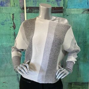 Philosophy Dolman Two-Tone Sweater